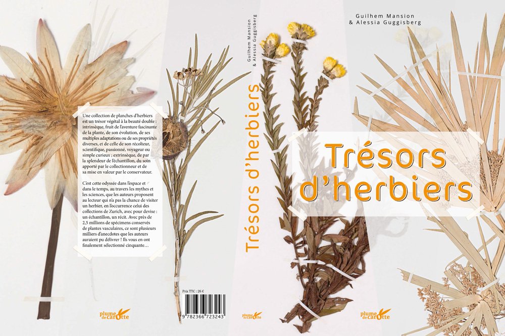 Couverture des Trésors d'herbiers
